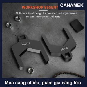 【CANAMEK】 1 chiếc chìa vặn đai thời gian xe hơi thông dụng cờ lê bơm nước 41mm 46mm thép hợp kim dụng cụ tháo đai thời gian