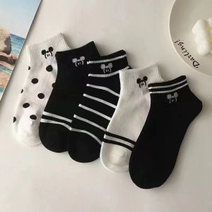 Aqrau ⚡️สุดคุ้ม⚡️ถุงเท้า ถุงเท้าแฟชั้น ถุงเท้าข้อสั้น ลายน่ารัก 1เซต 10คู่ sock