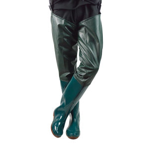 HUIESON รองเท้าบูทหน้าฝนกางเกงกันฝนรองเท้าบูทหน้าฝนป้องกันการลื่นรองเท้าตกปลากางเกงตกปลากางเกงลุยน้ำสูงเข่ากางเกงลุยน้ำครึ่งหนึ