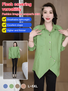 ⚡Fashionable Irregular Womens Shirt Linen Shirt Womens Irregular Cross-Button Vest Old Money Style Cotton and Linen Top