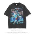 2025 Năm Mới Cotton Cổ Tròn Tay Ngắn T Áo Ba Bóng In Hoa Ngắn Tay T Áo Thun LaMelo Ball  La Mello · Bóng    Áo Cổ Tròn Thời Trang Phong Cách Hàn Quốc Giản. 