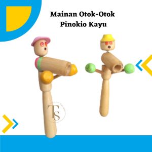 Mainan Anak Tradisional Edukasi Otok-Otok Pinokio