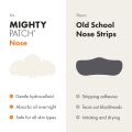 Mighty Patch Nose from Hero Cosmetics - XL Hydrocolloid Patches for Nose Pores, Pimples, Zits and Oil - Dermatologist-Approved Overnight Pore Strips to Absorb Acne Nose Gunk (10 Count). 