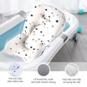GỐI TẮM EM BÉ CHỐNG TRƯỢT – ĐỒ DÙNG THIẾT YẾU CHO BÉ SƠ SINH