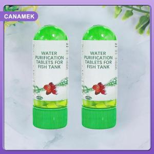 【CANAMEK】 2PCS Fish Tank Water Purification Aquarium Water Purification Tablets For Fish Tank Turbidity Removal Powerful Water For Fish