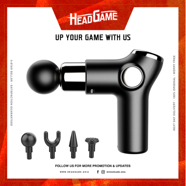 6 Speeds Massage Fascial Gun KH-515 Cordless Usb Booster Mini Deep ...