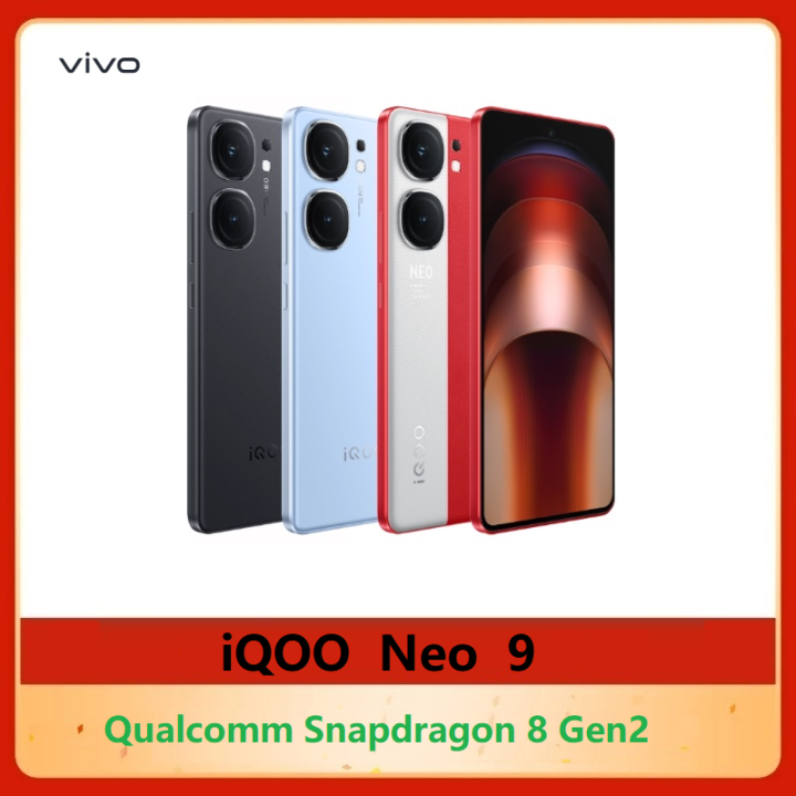 Vivo IQOO Neo 9 5G Mobile Phone 6.78 Inch AMOLED Snapdragon 8+ Gen 2 ...