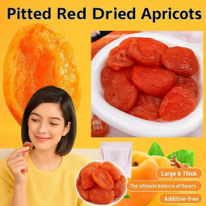Dried Red Apricot Tasty Snacks Dried Apricot Meat Sweet No Sugar Added Chinese Preserved Fruit Xiangzhou Specialty Snack Soft Chewy Texture Gut Healthy Treat Preservative Free Naturally Sweet