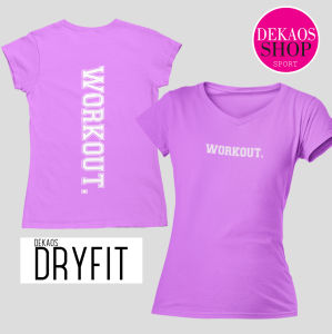 BAJU OLAHRAGA WANITA / BAJU DRYFIT WANITA / KAOS SPORT WANITA / ATASAN OLAHRAGA WANITA / KAOS DRYFIT / KAOS DRY FIT / DEKAOS DRYFIT 2834 WORKOUT