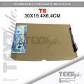 Textstyle T4 T5 T6 T-Mailer Box Corrugated Mailer Brown Kraft Box Packaging Shipping box Gift Box  - Set of 10. 