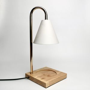 Candle Warmer Lamp for Scented Candles like Yankee Candle Holder Burner with GU10 Bulb 35W 50W Scented Candles Holder Lantern Design Suitable for Large Candles comes with Variable Dimmer Light Control Yama Desu Local SG Stock Fast Delivery
