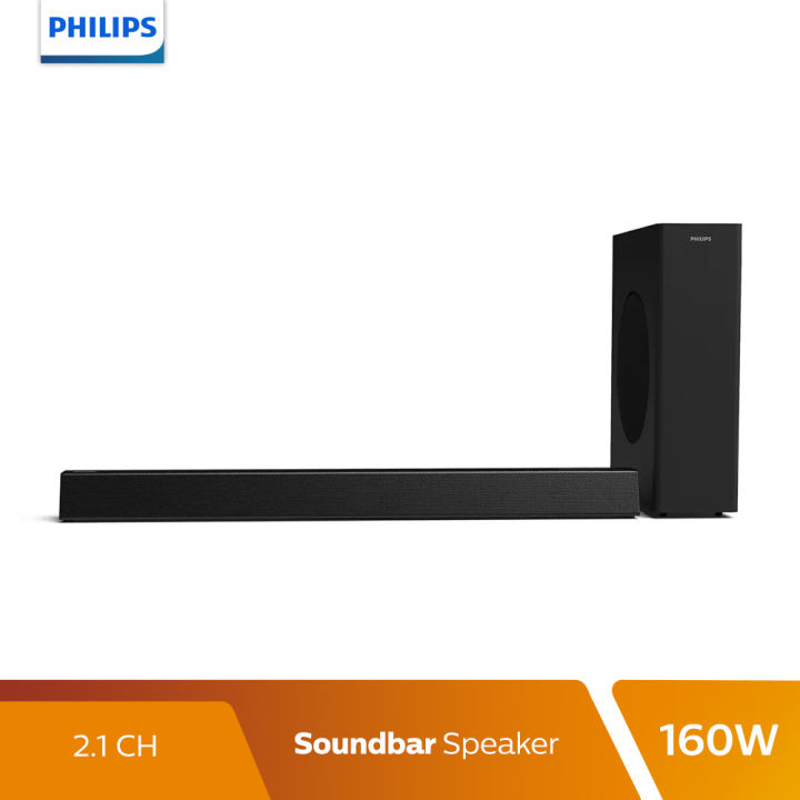 Philips HTL3310/37 Soundbar speaker with Wireless Subwoofer, Dolby