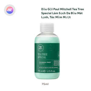 Dầu Gội Dầu Xả Paul Mitchell Tea Tree Special –Giúp Làm Sạch Da Đầu Mát Lạnh Tóc Mềm Mượt