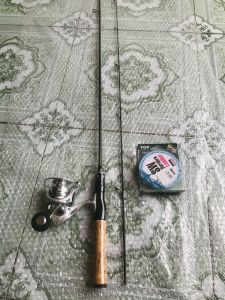 COMBO BỘ CẦN UL CÁN GỖ + MÁY DEUKIO KIM LOẠI TẶNG KÈM ( DÙ 100m ) SIÊU ĐẸP SIÊU CHẤT LƯỢNG - GIÁ SIÊU RẺ