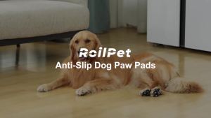 Dog Paw Protector Anti-Slip Pads Toe Grips for Senior Dogs to Prevent Slipping on Hardwood Floors Stronger Self-Adhesive Paw Pad Provide Traction for Elderly Injured Pets (12 Sets - 48Pads XL)