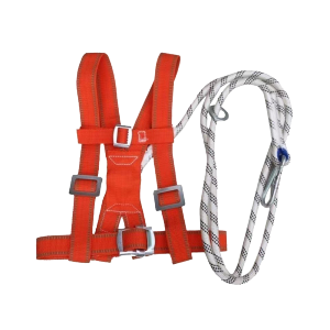 30meter Safety Belt Kerja / Safety Belt Proyek / Body Harness Double Hook Untuk Pekerjaan Udara