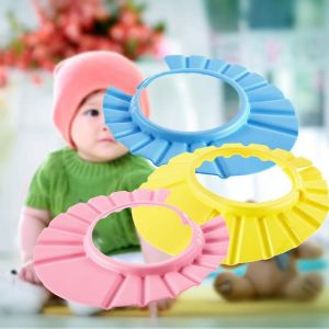 NBANLIKE New Kids Shampoo Baby Hat Wash Hair Shield Bathing Shower Cap