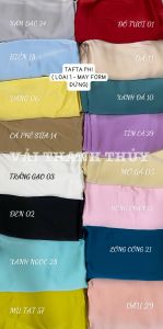 TAFTA PHI - MAY ĐẦM FORM ĐỨNG - DÒNG VẢI CAO CẤP
