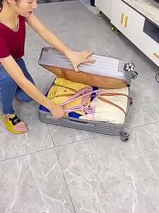 บ้านมัลติฟังก์ชั่นกันลื่นพับราวตากผ้าพกพาเดินทางมายากลราวตากผ้าพลาสติกราวตากผ้าG3241