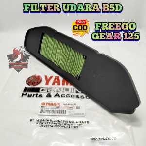 FILTER UDARA SARINGAN UDARA YAMAHA B5D KUALITAS ASLI ORIGINAL UNTUK MOTOR FREEGO GEAR 125