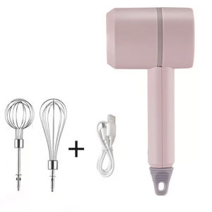 【SG READY STOCK 】3 Speed Electric Food Mixer USB Rechargeable Wireless Handheld Mixer Egg Beater Mini Garlic Chopper 搅拌机 打蛋器