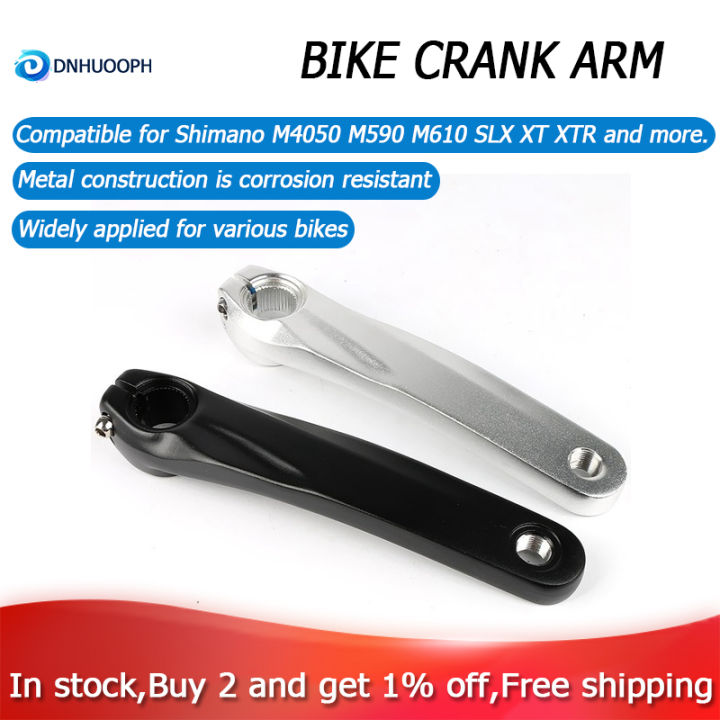 In Stock】【COD】 Aluminum Alloy Hollow Bicycle Left Crank Arm