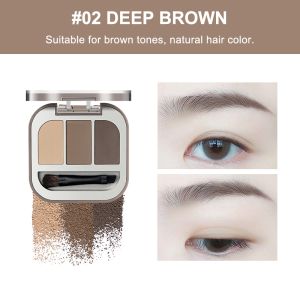 [3-Color in 1] Judydoll 橘朵 3-Color Eyebrow Powder Waterproof 3D Long Lasting Natural MakeUp Powder