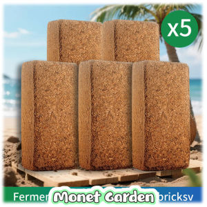 Imported Natural Coco Peat Block Brick-specially for plant planting（5pcs）