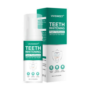 ALIVER Teeth Whitening Mousse Toothpaste Cleansing teeth Teeth Whitening Toothpaste Tooth Cleaning Mousse Whitening Tooth Mousse Tooth Cleaner Tartar Remover Fresh Breath Toothpaste