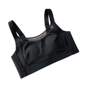 YUCHEN Close-fitting Big Cup Brassiere Anti-sagging Shockproof Push Up Underwear Soft Lingerie Wireless Deep V Bra Girls