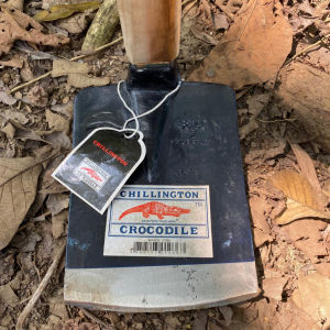 Cangkul Sawah Cap Buaya Chillington Anti Lengket - Baja Kuat & Tebal - Warna Biru