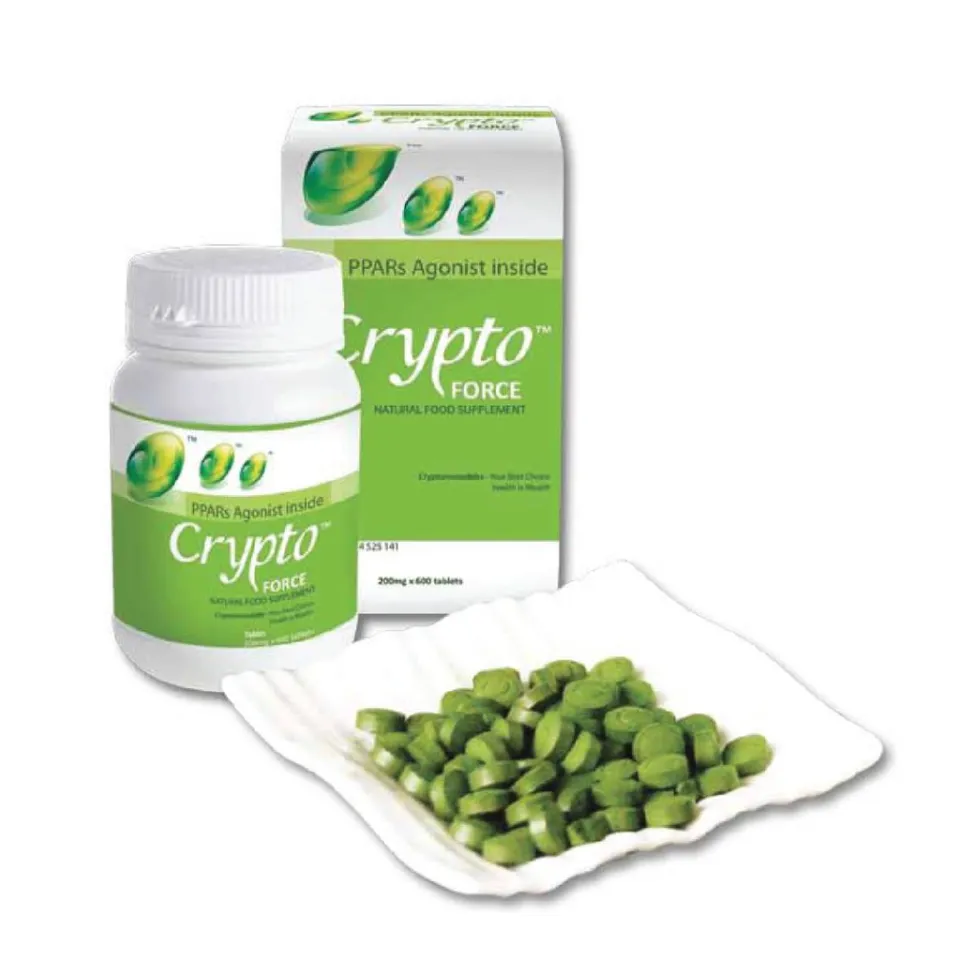 CRYPTO FORCE NATURAL FOOD SUPLEMENT 200MG X 600TABLET ORIGINAL | Lazada  Indonesia