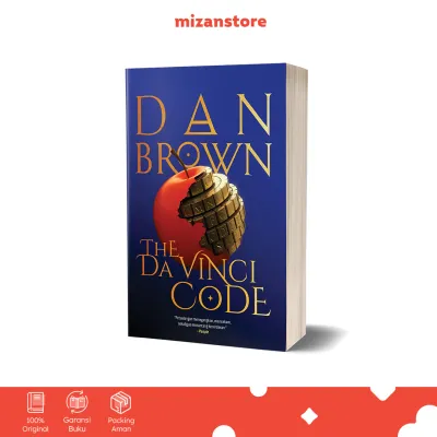 Novel The Da Vinci Code Republish - Dan Brown - Mizan