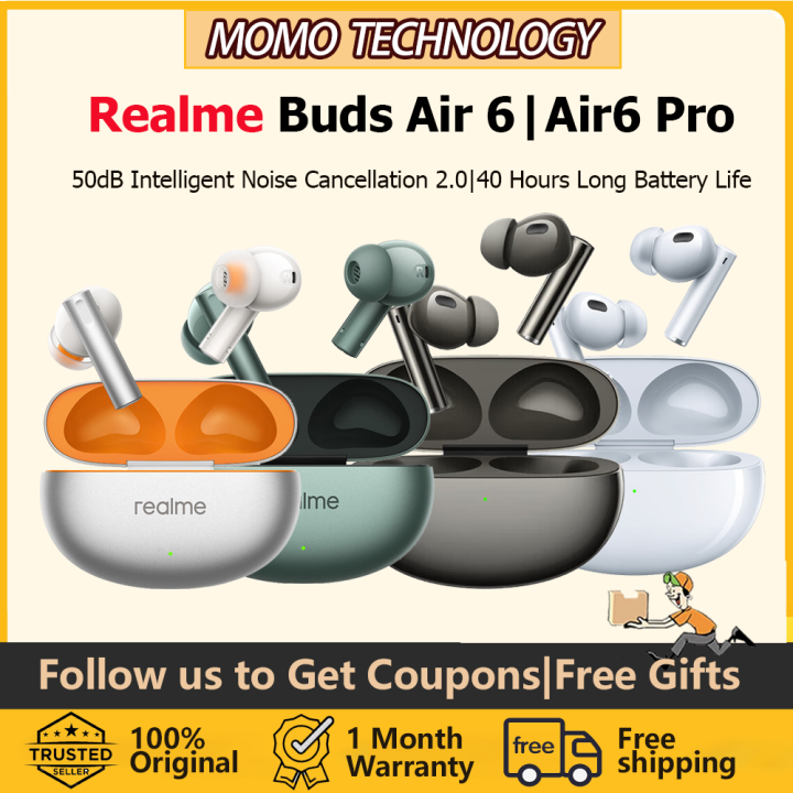 Realme Buds Air 6|Realme Buds Air6 Pro True Wireless Bluetooth
