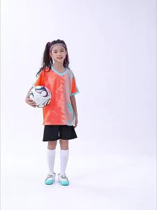 Customized childrens table tennis uniform set for summer training camp quick-dry table tennis sports jersey for boys and girls competition team uniform