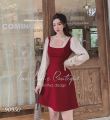 [HCM]Đầm chữ A siêu đẹp siêu hot sang chảnh đủ size M L XL XXL không kèm bông. 