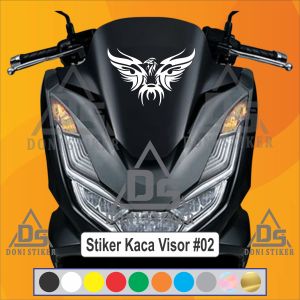 Stiker Motor Stiker Visor NMAX PCX LEXI XMAX ADV Kode 02