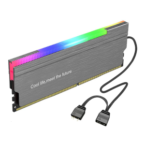 Advanced Cooling Heatsink DDR4 RAMs Module Customizable ARGB Lighting Multiple Platform Compatibility PC Heat Dissipation