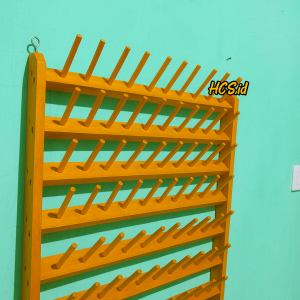 Rak Benang obras 35 Stik dan 150 stik Kapasitas Benang Besar 3000 dan 5000 Yard | Rak Benang Kayu