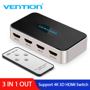 【COD】Vention Bộ chia HDMI 5 Đầu vào 1 Đầu ra Bộ chuyển HDMI 5x1 cho XBOX 360 PS4 Smart Android HDTV 4K 5 trong 1 Bộ chuyển đổi HDMI