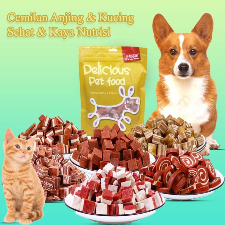 Cemilan Anjing 100GR Treat Stick Snack Sehat Dari Daging Segar Snack