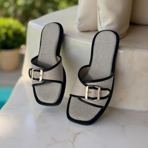 Kendra Manila/ KYRIE NATIVE FLAT SANDALS (MARIKINA MADE HIGH QUALITY)