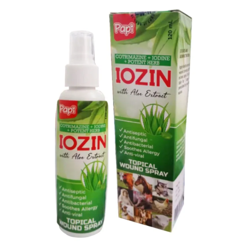 Iozin hot sale wound spray