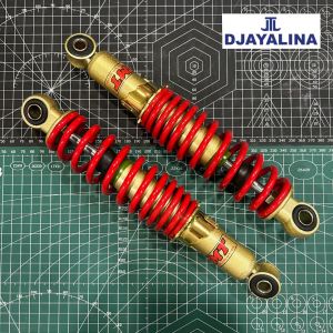 Shockbreaker Bebek TMT AB8 / Motor Bebek / Twin Shock ukuran 270mm 340mm 360mm / Untuk motor Supra Jupiter Vega Revo Karisma Blade Kharisma ZX Kaze Shogun Tornado Smash Win Astrea Blits X / 270 mm 340 mm 360 mm