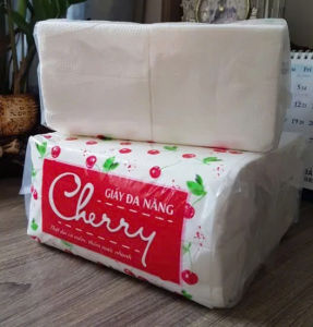 Khăn Giấy Rút Cherry 2 Lớp Dai Mịn – Thấm Nhanh Không Rách Phù Hợp Quán Ăn & Gia Đình