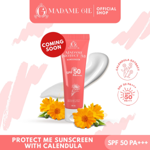 Madame GIe Madame Protect Me Sunscreen 35ml - Spf 30 - Spf 50 - Menjaga Kelembaban - Melindungi Dari Sinar Uv - Ken Herbal
