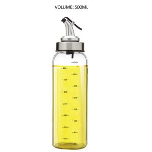 CSQ63 Pourer Tools Kitchen Bottle Cooking Vinegar Oil Dispenser Seasoning Bottle Oil Sprayer Sauce Bottle