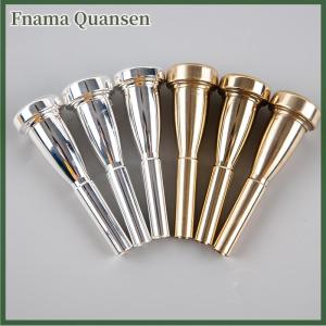 Fnama Professional ทรัมเป็ต mouthpiece MEG 3C 5C 7C ขนาดสำหรับ Bach Beginner Musical ทรัมเป็ต