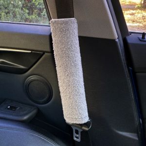 Cover Seatbelt Mobil Sabuk Pengaman Cover Safety Belt Pad Bahan Bulu Premium Non Slip Universal