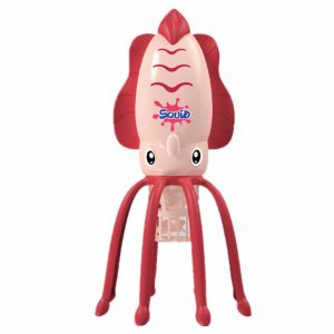 QWWRG Cartoon Style Electric Squid Toy Anti True Simulation Design Squid Interactive Toy Kids Toy Playing Water Playing Toy Bathroom Toy